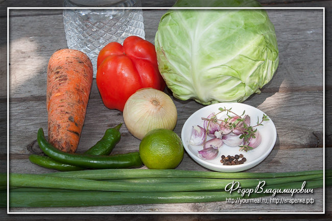 Пиклиз — маринованная капуста с острова Гаити. Острая и пряная закуски,кулинария,салаты