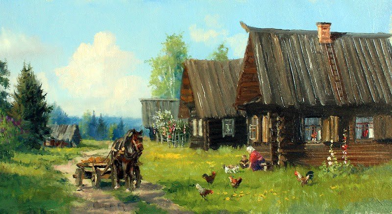 Очарование России в творчестве художника Владимира Жданова