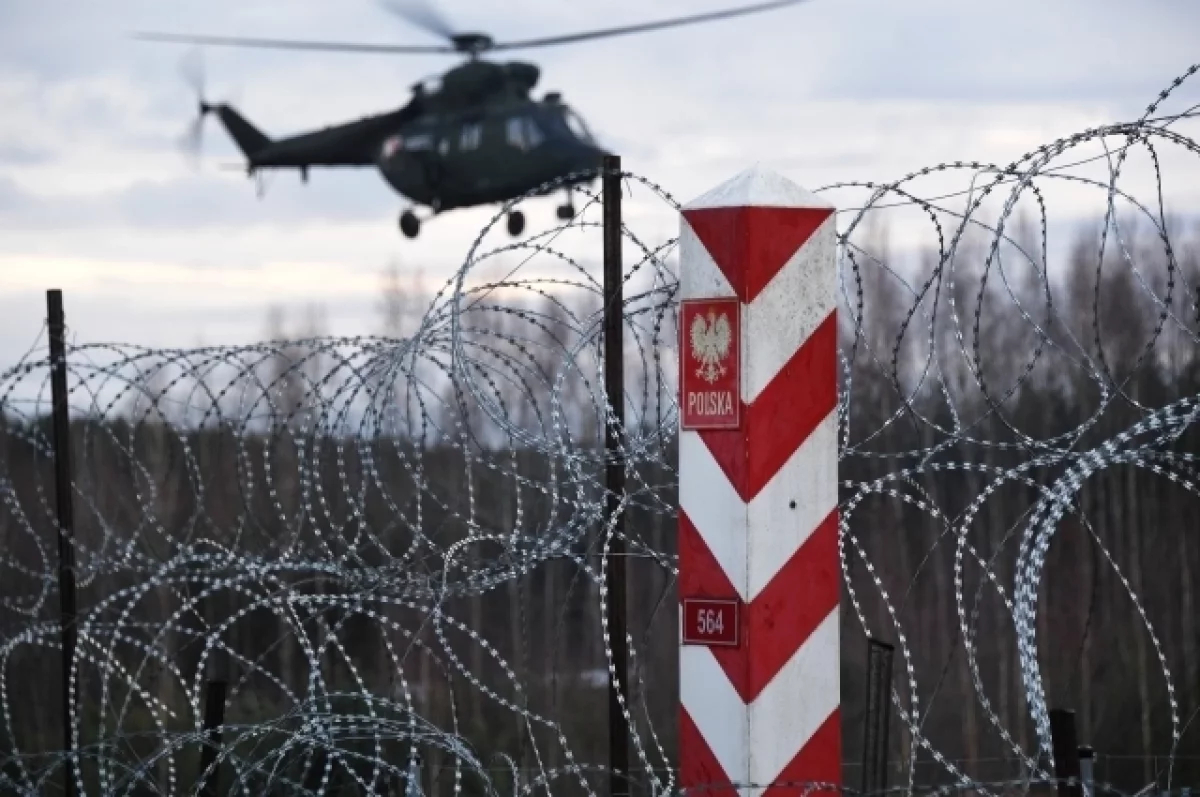 Польские военные получили травмы, съехав в кювет у белорусской границы