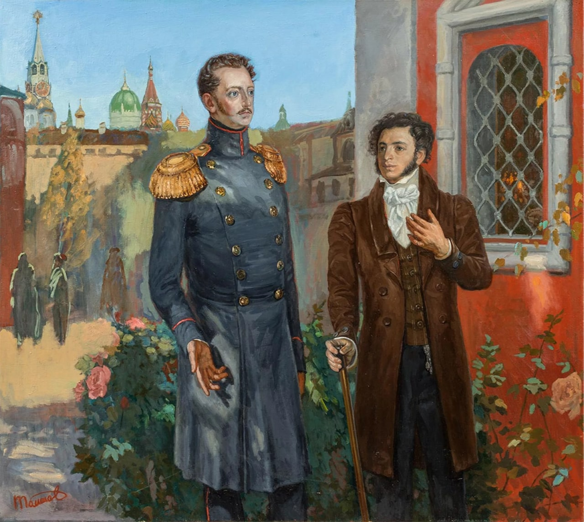 Николай I и Пушкин