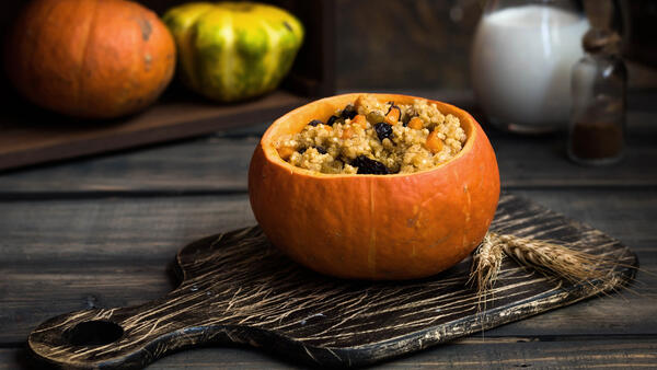 Как приготовить фаршированную тыкву в духовке - актуальные новости по теме Яркое детство - рецепты на Toplenta