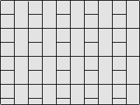 Раскладка разноформатной плитки - вариант 1