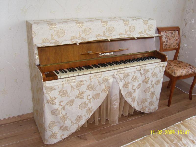 Металлическая сборная модель рояля с табуреткой, 8,5*6,6*6 см, сборка без клея