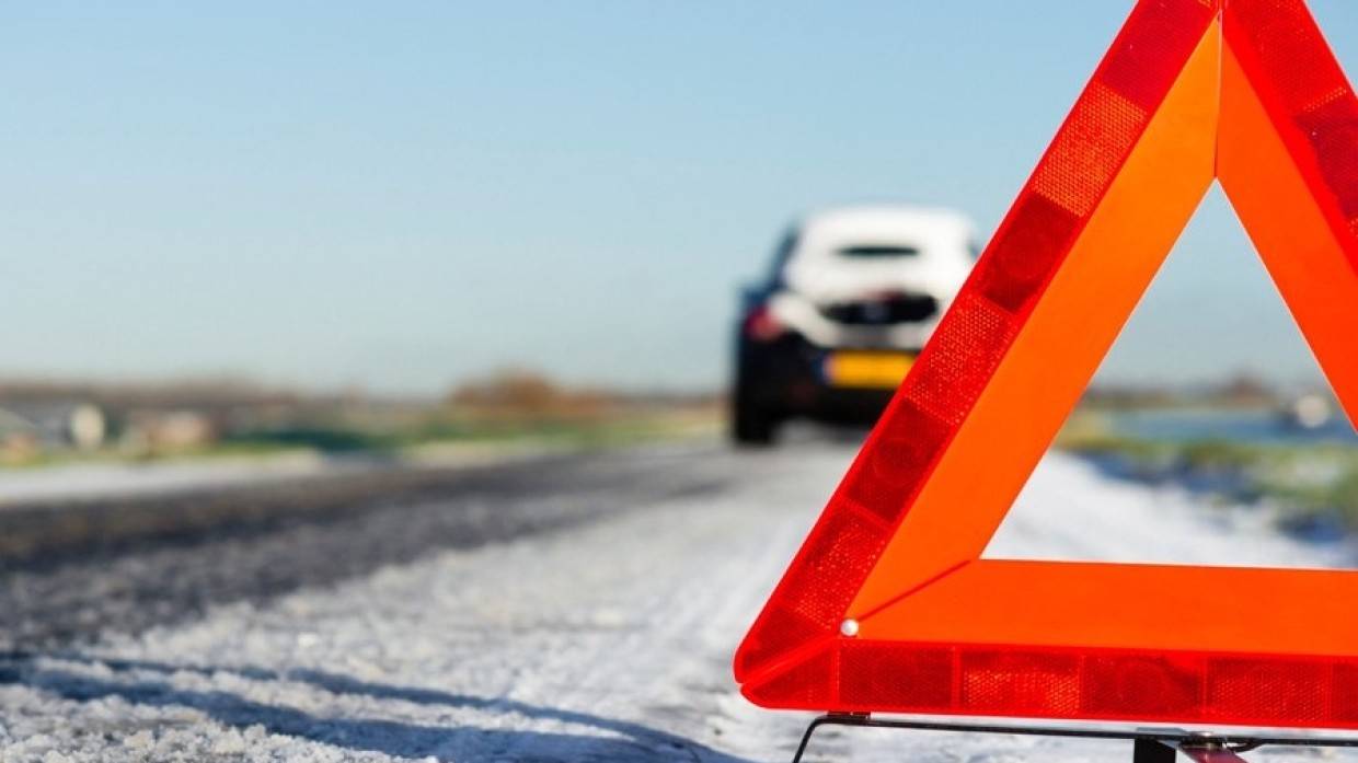 Десять автомобилей попали в четыре аварии на небольшом участке трассы в Башкирии