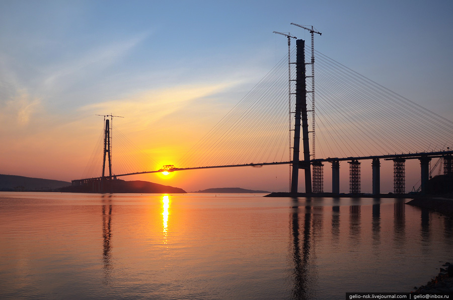 5154 Мост на остров Русский во Владивостоке (Апрель 2012)