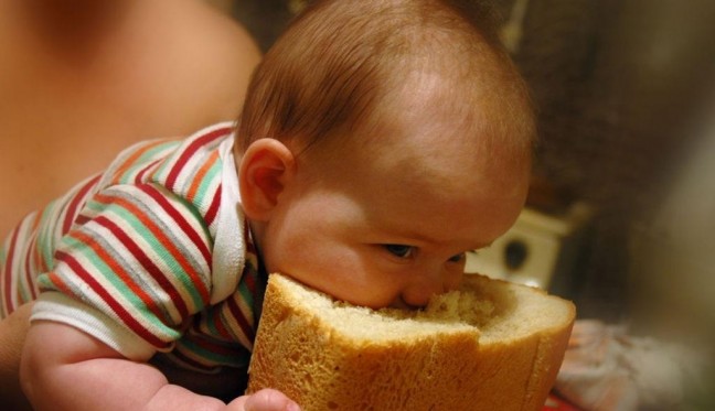 Радуется ли рот большому куску