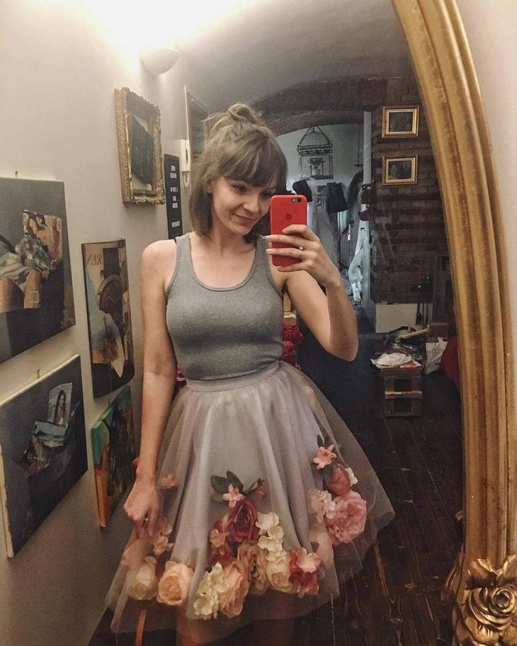 Очень красивые наряды из шифона и искусственных цветов Очень красивые наряды из шифона и искусственных цветов лучшее,мода,модные советы,Наряды