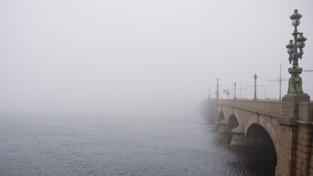 Сильный туман ожидается в Петербурге ночью и утром 29 сентября