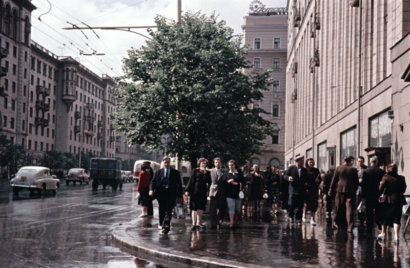 Москва 1950-х фото старина