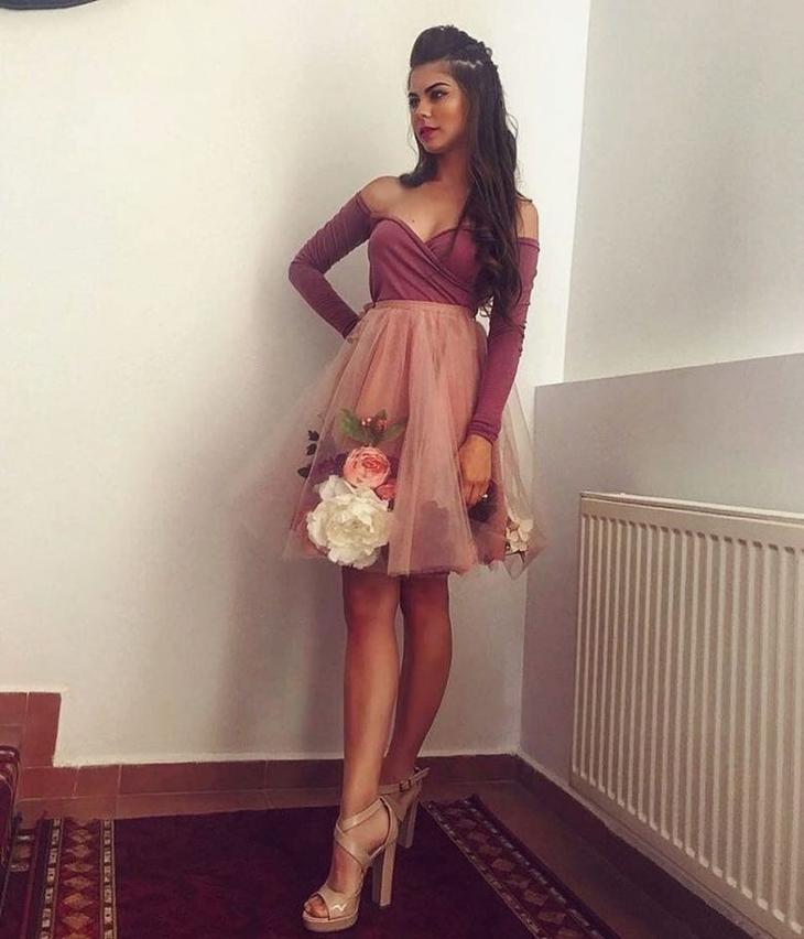 Очень красивые наряды из шифона и искусственных цветов Очень красивые наряды из шифона и искусственных цветов лучшее,мода,модные советы,Наряды