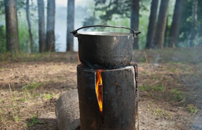 Учимся делать отменный костер.