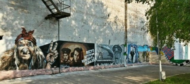 Стрит-арт, от которого становится тепло на душе Стрит-арт, от которого становится тепло на душе искусство