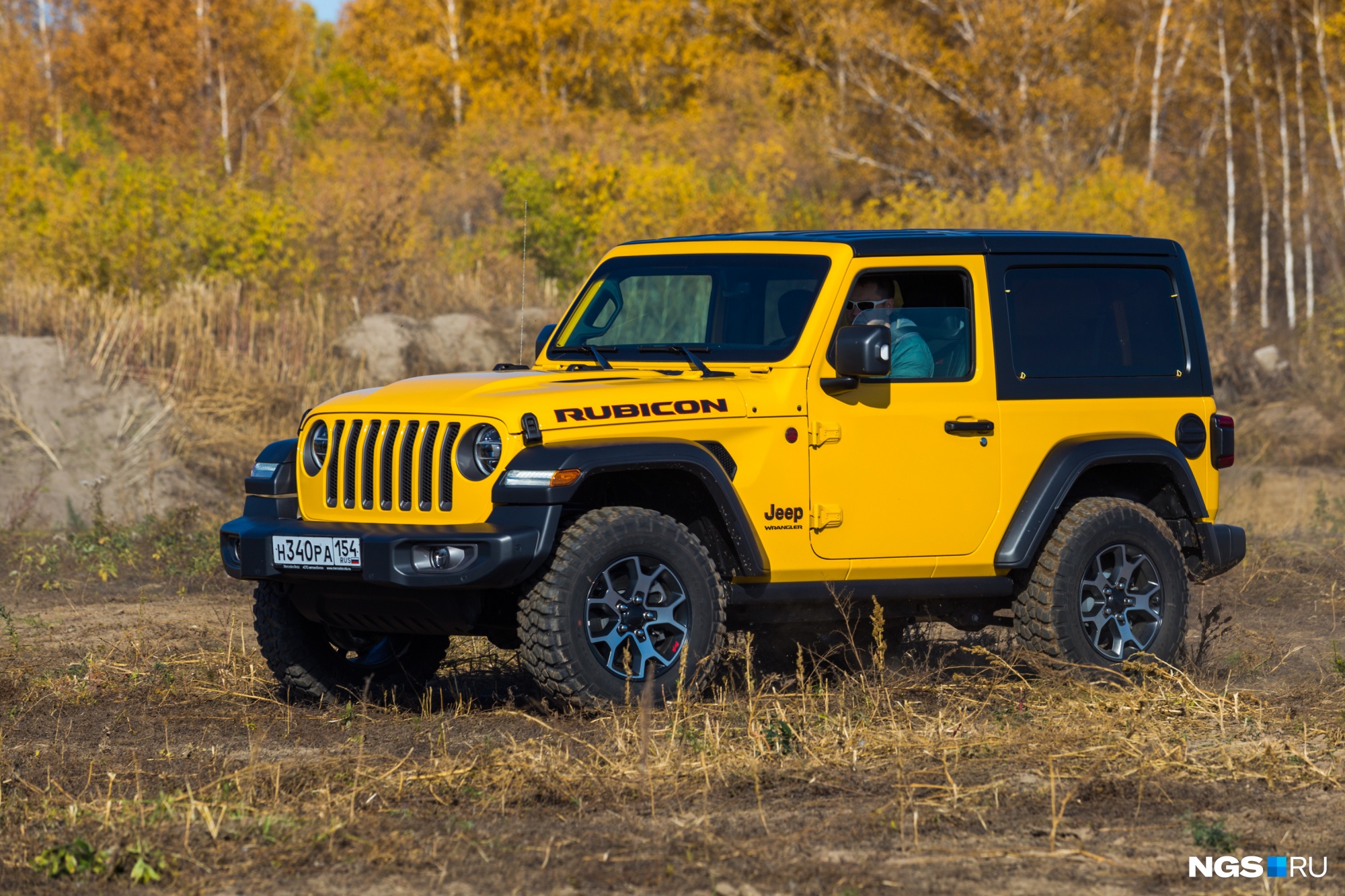 Wrangler желтый доработанный в России