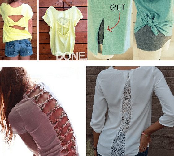 Новые наряды из старых вещей