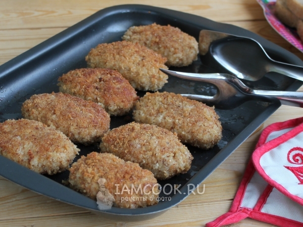 Котлеты «Школьные», рецепт с фото