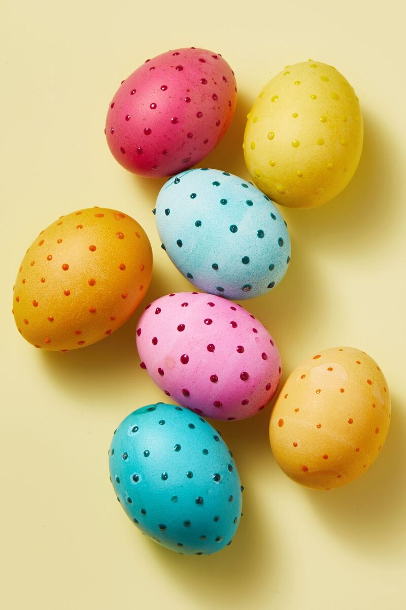 15 необычных идей для декора пасхальных яиц можно, Затем, чтобы, высохнуть, несколько, пасхальных, украшения, краску, помощью, этого, пенопластовые, используйте, использовать, процесс, покройте, пасхальные, ершиков, полоски, цвета, полностью