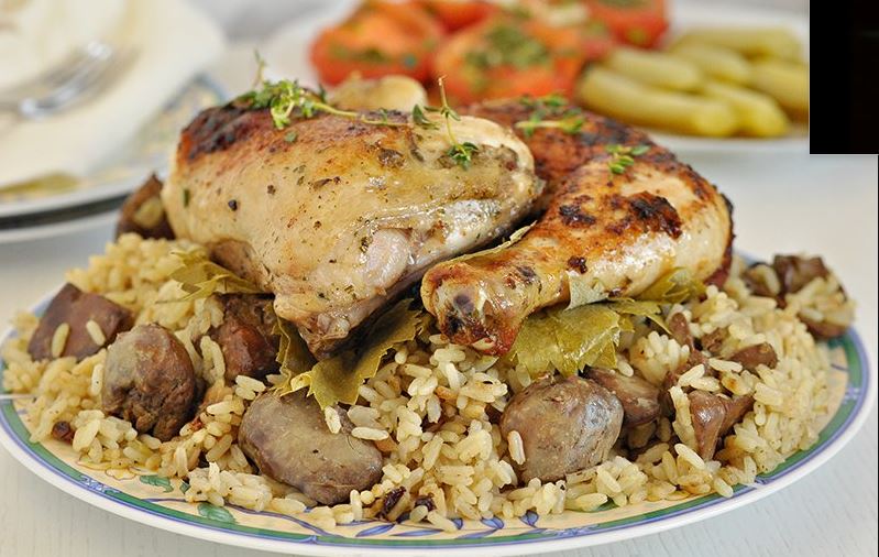 Плов с куриной печенью и цыплятами арабская кухня,кулинария,мясные блюда,плов