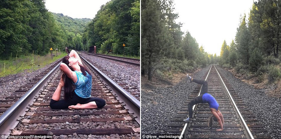 Самые популярные позы и места для йоги в сети Instagram в 2015 году 