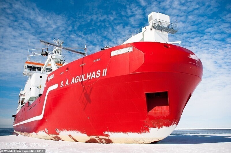 В Антарктиде нашли затонувшее британское судно 
