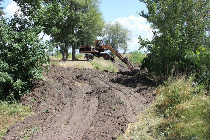 Делаем пляж на речке своими руками пляж, своими руками