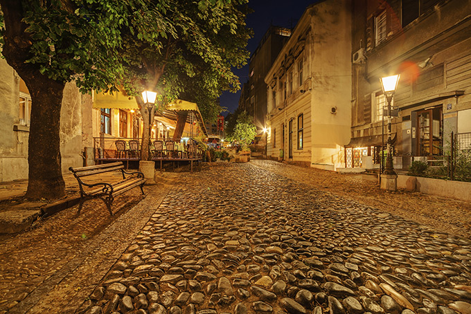 Улица в Белграде, Сербия