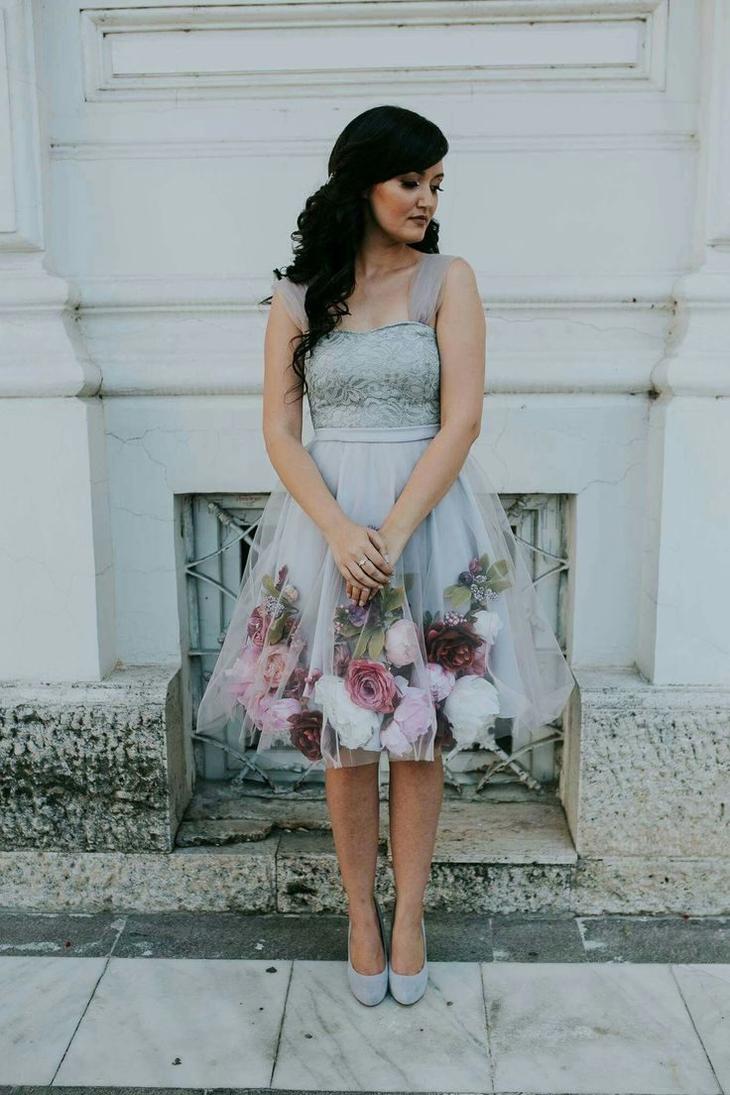 Очень красивые наряды из шифона и искусственных цветов Очень красивые наряды из шифона и искусственных цветов лучшее,мода,модные советы,Наряды