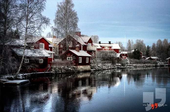 Чистая водопроводная вода присутствует в Швеции. СС0