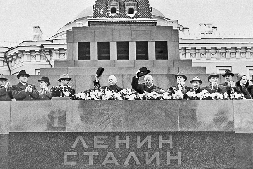 Фото сталина в мавзолее фото