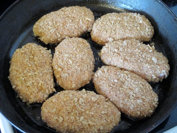 Обжарка котлет