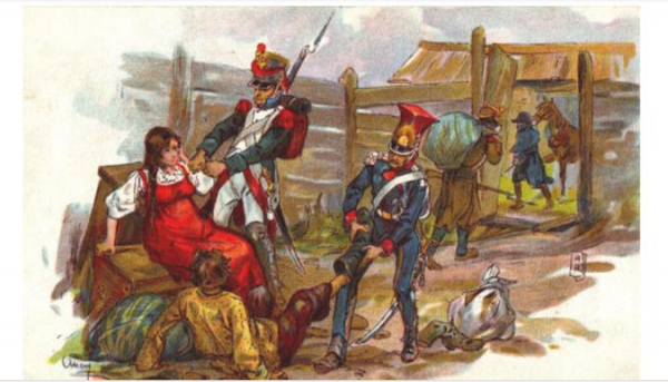 14 сентября 1812 года французские войска вошли в Москву