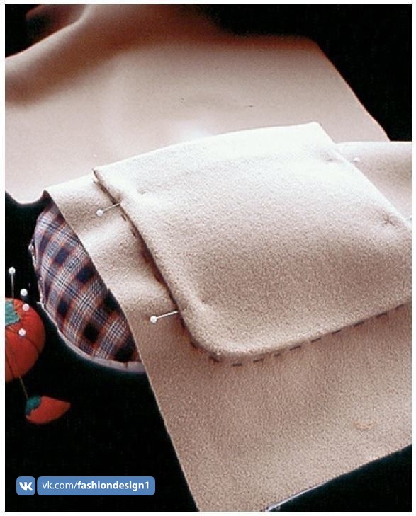 Как пришить накладной карман невидимым швом Как пришить накладной карман невидимым швом женские хобби