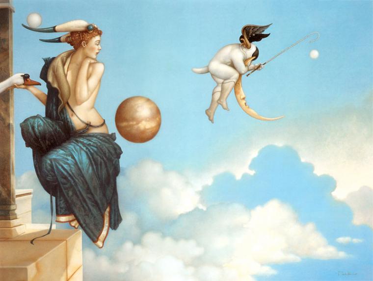 Магические картины Michael Parkes живопись