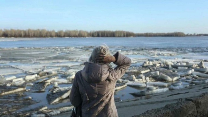 Уровень воды в реке Алей в Рубцовске приближается к отметке подтопления