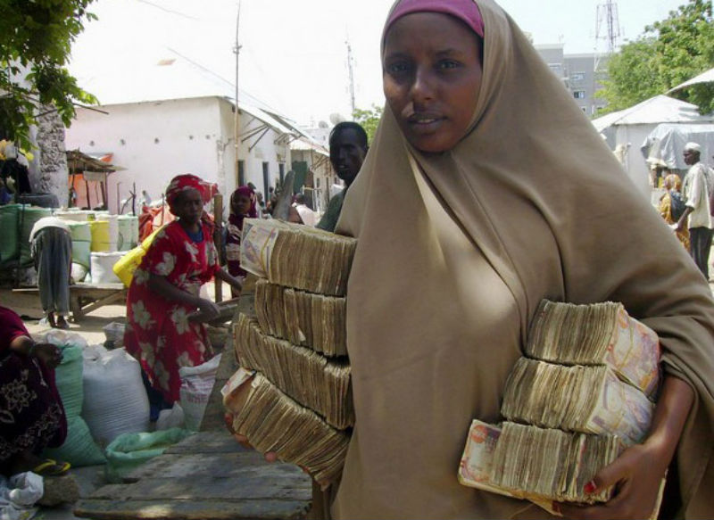 Денежный рынок в Сомали