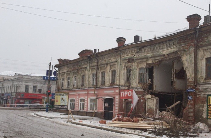 Здание в Арзамасе, где останавливался Лев Толстой, несколько лет назад было разрушено