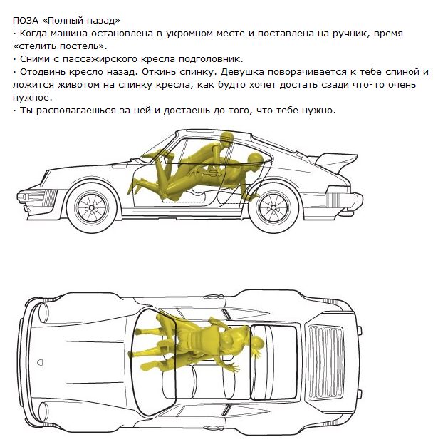 Позы В Машине Картинки Фото