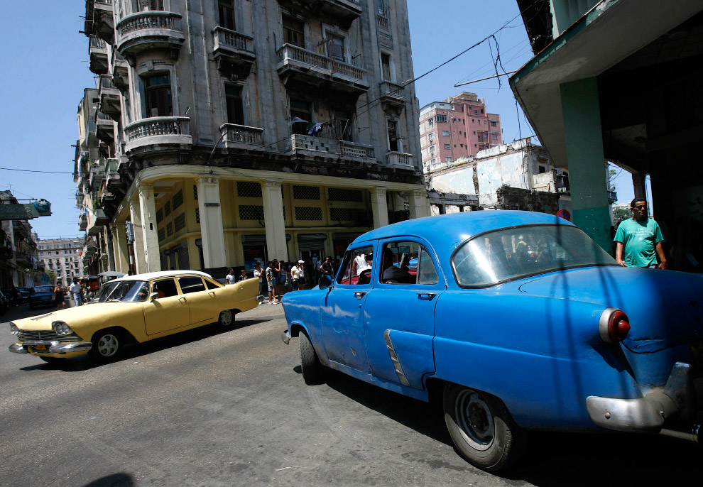Как можно заметить, движение на улицах Кубы не очень напряженное