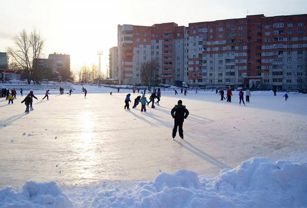 Каток в Краснокамске