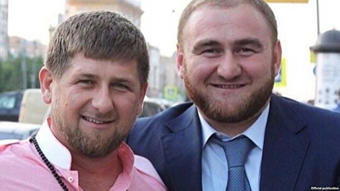 Глава Чечни Рамзан Кадыров и сенатор Рауф Арашуков