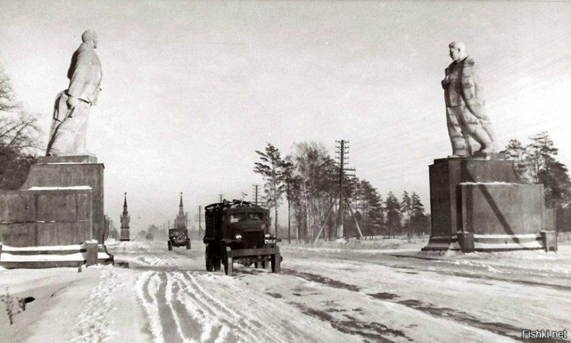 Ретрофото: автотехника  в СССР авто, ссср