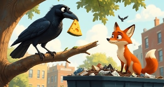 Ворона и Лисица 