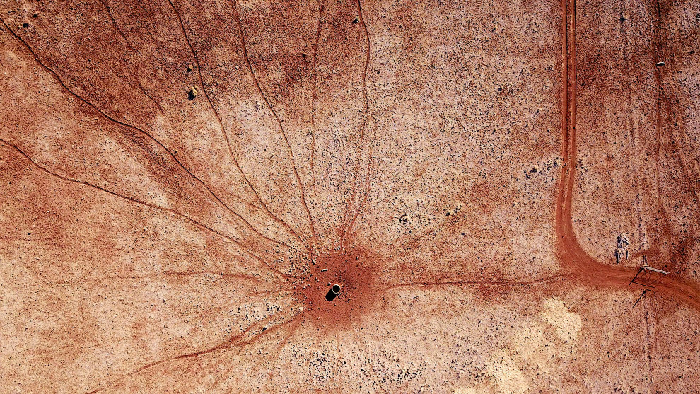 Австралийская засуха: вид с высоты