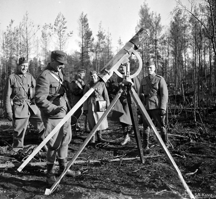 Финская армия использовала ракеты Константинова даже в XX веке./Фото: nornegest.livejournal.com