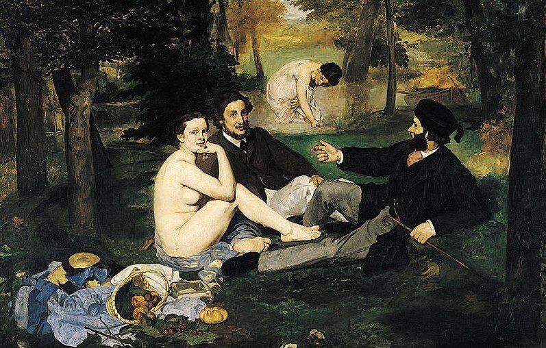 «Завтрак на траве» 1863 год, Эдуард Мане