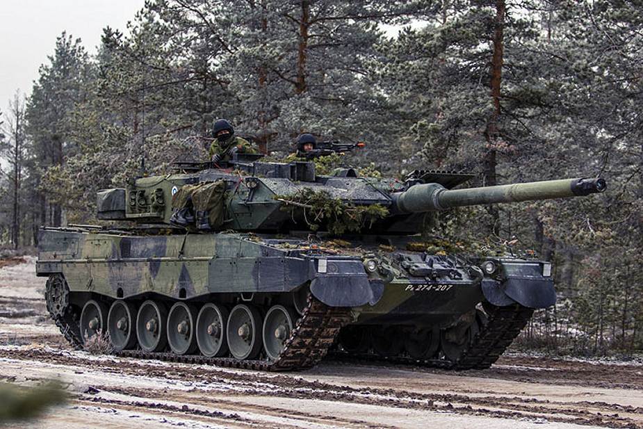 ​Танк Leopard 2A6 финской армии armyrecognition.com - Финляндия обновляет своих «Леопардов» | Warspot.ru