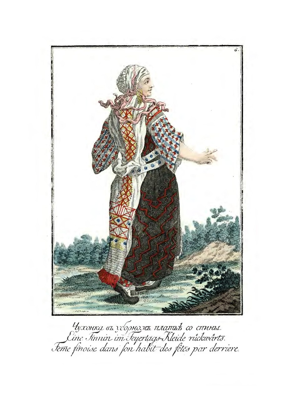 Какие народы живут в России и их национальные одежды. 1799 год Какие народы живут в России и их национальные одежды. 1799 год