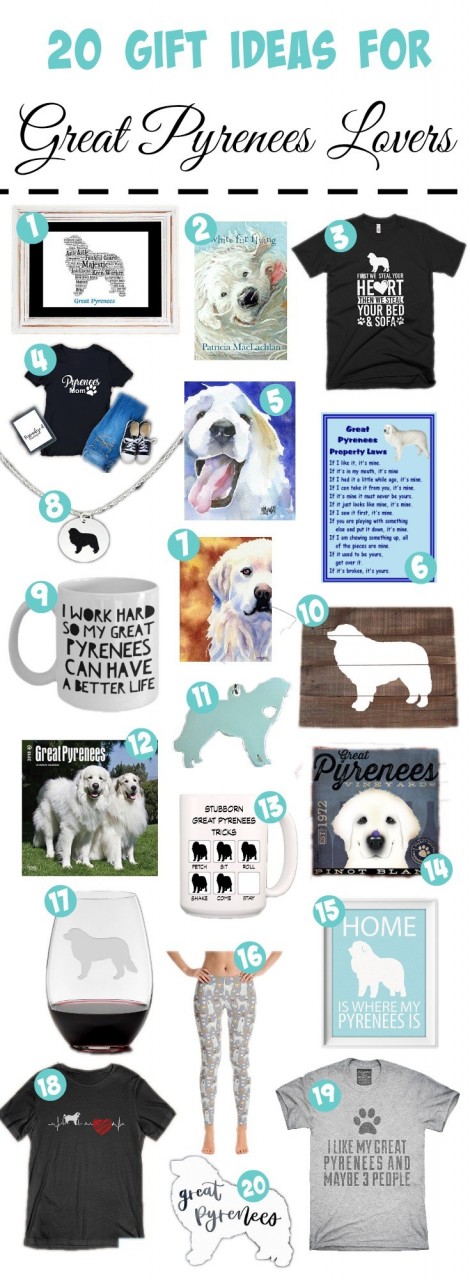 Still shopping for the Great Pyrenees lover on your list? Here are our top picks for the Great Pyrenees lover holiday gift guide.