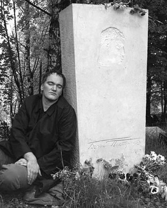 Зачем Квентин Тарантино посетил могилу Бориса Пастернака? истории, ностальгия, факты