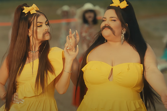 Группа Little Big и победительница "Евровидения-2018" Нета Барзилай выпустили клип о женщинах с усами Шоу-бизнес