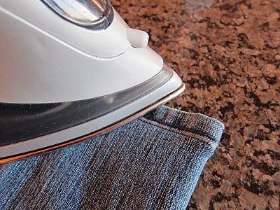 Подшиваем джинсы с сохранением фабричного шва женские хобби,переделка,рукоделие,своими руками,шитье